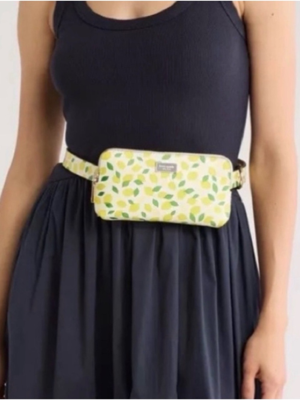 Kate Spade lemon 🍋 design cross body/fanny pack. Belt bag. NWT. No callouts